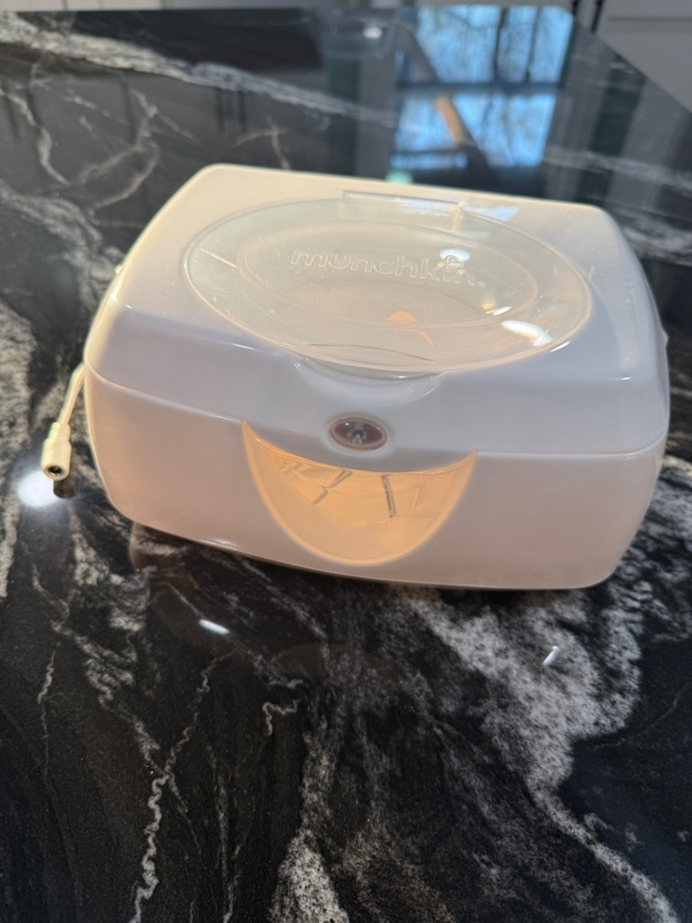 Munchkin White and Clear Electric Baby Wipe Warmer